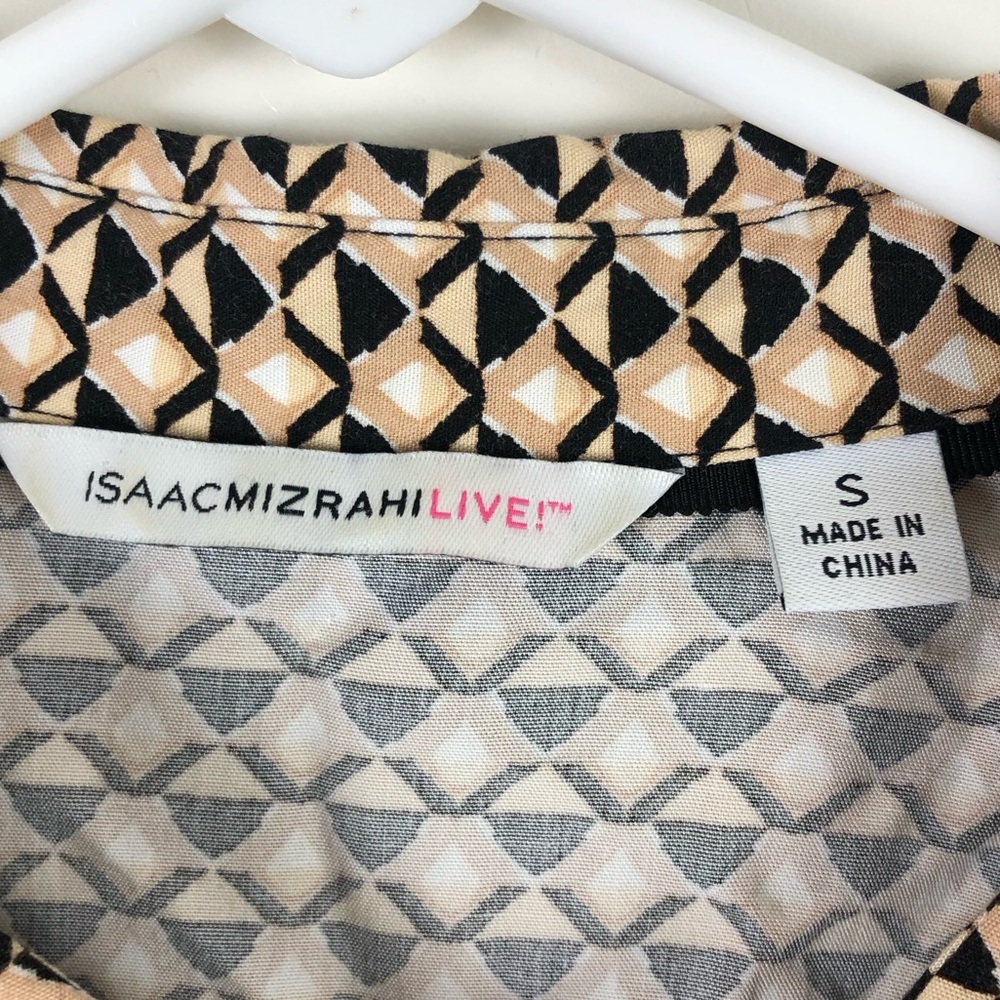 ✨IsaacMizrahi Live Top w/ Belt✨ - Picture 5 of 5